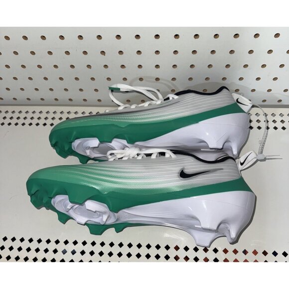 Nike Vapor Speed 3 Mens Football Cleats Size 9 White Green Black Gray HM8849-100 - Picture 6 of 8